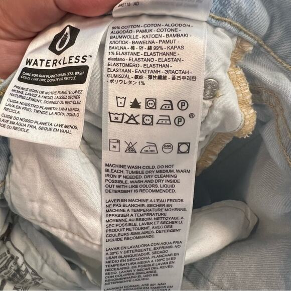 Levi's 501 Tip Of The Iceberg Skinny Jeans Size 26 x 30 - Picture 6 of 15